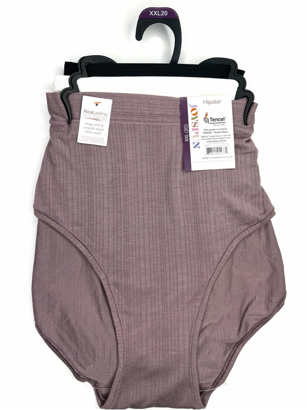 Joyspun Women’s Ribbed Modal Hipster Panties 3pack XXL